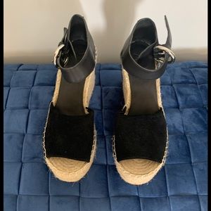 Marc Fisher Alina Espadrille Platform Wedge